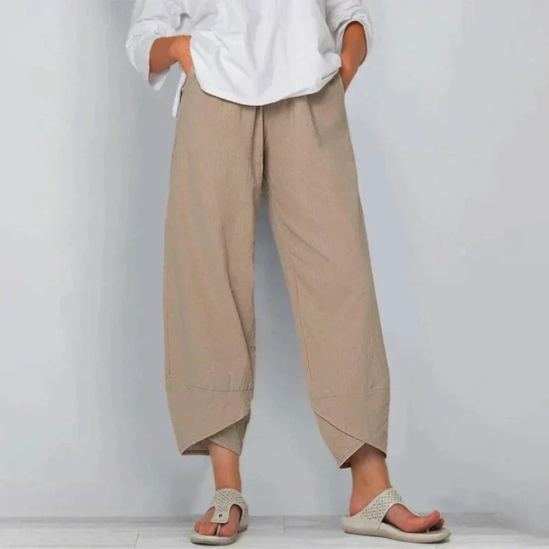 Adeline | Relaxed Wide Leg Pants Women Summer Casual