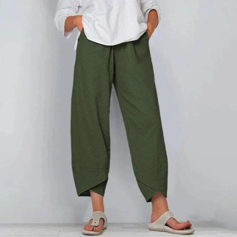 Adeline | Relaxed Wide Leg Pants Women Summer Casual