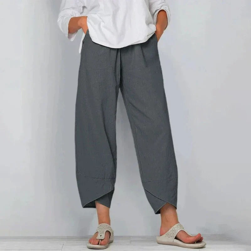 Adeline | Relaxed Wide Leg Pants Women Summer Casual