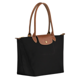 Women's Tote Bag with Long Shoulder Straps and Zipper Closure