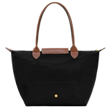 Women's Tote Bag with Long Shoulder Straps and Zipper Closure