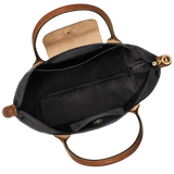 Women's Tote Bag with Long Shoulder Straps and Zipper Closure