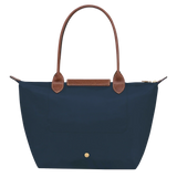 Women's Tote Bag with Long Shoulder Straps and Zipper Closure