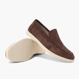 Men's Suede Slip-On Loafers