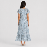 Amelie | Floral V-Neck Elegant Maxi Dress Women Summer