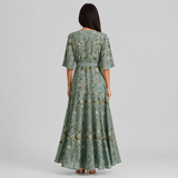 Sophie | Floral V-Neck Elegant Maxi Dress Women Spring