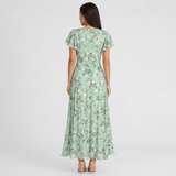 Amelie | Floral V-Neck Elegant Maxi Dress Women Summer