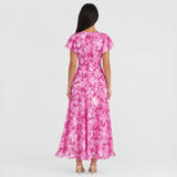 Amelie | Floral V-Neck Elegant Maxi Dress Women Summer