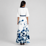 Sophie | Floral V-Neck Elegant Maxi Dress Women Spring