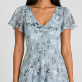 Amelie | Floral V-Neck Elegant Maxi Dress Women Summer