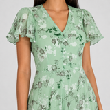 Amelie | Floral V-Neck Elegant Maxi Dress Women Summer