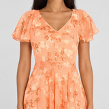 Amelie | Floral V-Neck Elegant Maxi Dress Women Summer