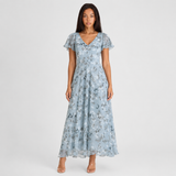 Amelie | Floral V-Neck Elegant Maxi Dress Women Summer