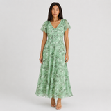 Amelie | Floral V-Neck Elegant Maxi Dress Women Summer