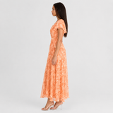 Amelie | Floral V-Neck Elegant Maxi Dress Women Summer