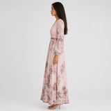 Isabelle | Elegant Pleated V-Neck Midi Dress Women Summer Flowy