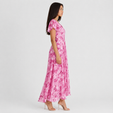 Amelie | Floral V-Neck Elegant Maxi Dress Women Summer