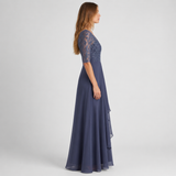 Isabelle | Lace Chiffon Maxi Dress Women Elegant Summer A-Line