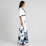 Sophie | Floral V-Neck Elegant Maxi Dress Women Spring
