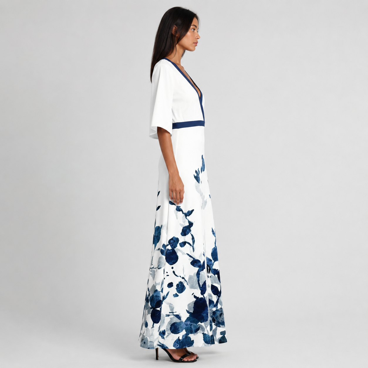 sophie velvet floral maxi dress FOR LOVE & LEMONS-SOPHIE VELVET FLORAL MIDI DRESS Vicky and Lucas