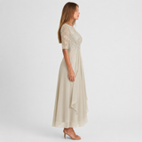Isabelle | Lace Chiffon Maxi Dress Women Elegant Summer A-Line