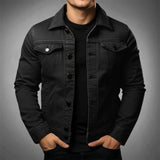 Denim Trucker Jacket with Chest Pockets