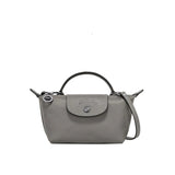Women's Crossbody Bag with Top Handle and Flap Detail