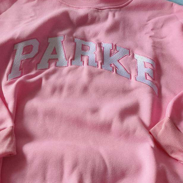 Oversized Varsity Graphic Sweatshirt with Mock Neck
