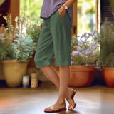 Lea | Linen Bermuda Shorts Women Summer Relaxed Casual