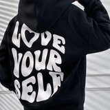 Oversized Pullover Hoodie with Drawstring Hood