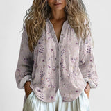 Virelle | Casual Boho Floral Blouse Women Summer Relaxed Top