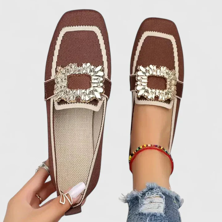 Zafira | Elegant Embellished Loafers Women Slip-On Shoes