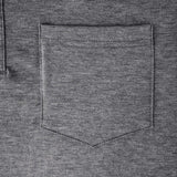 Collared Long Sleeve Polo Shirt with Button Front and Chest Pocket