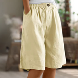 Claire | Linen Bermuda Shorts Women Summer Relaxed Casual
