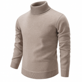 Slim-Fit Knit Turtleneck Sweater