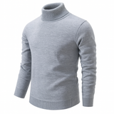 Slim-Fit Knit Turtleneck Sweater