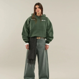 Oversized Hoodie with Kangaroo Pocket