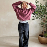 Oversized Hoodie with Kangaroo Pocket