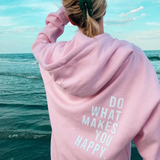 Oversized Hooded Pullover with Graphic Print