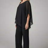 Off-Shoulder Top and Wide-Leg Pants Set