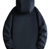 Fleece Hooded Jacket with Cargo Pockets