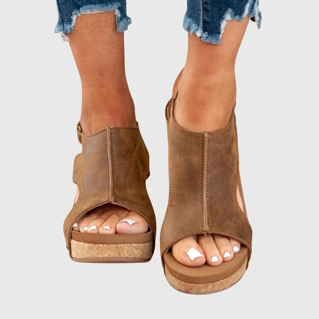 Claire | Minimalist Comfortable Wedge Sandals Women Summer