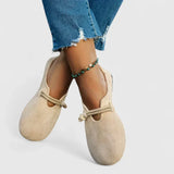 Elvara | Minimal Suede Summer Loafers Women Soft Slip-On Shoes