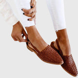 Madeleine | Woven Slip-On Sandals Women Casual Comfortable