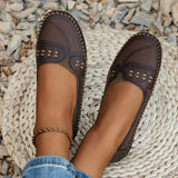Rovella | Breathable Comfort Loafers Women Slip-On Flats