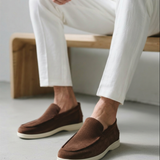 Men's Suede Slip-On Loafers