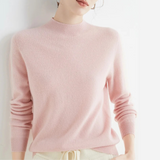 Fine Knit High Neck Sweater