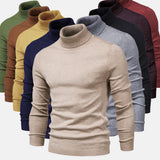 Men's Turtleneck Slim-Fit Long Sleeve Sweater
