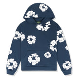 Women's Floral Print Tracksuit with Pullover Hoodie and Drawstring Jogger Pants