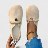 Elvara | Minimal Suede Summer Loafers Women Soft Slip-On Shoes